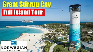 Great Stirrup Cay | NCL Private Island Full Walkthrough Tour | Norwegian Cruise Line