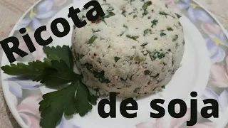 Ricota de okara/Como fazer ricota do resíduo do leite de Soja