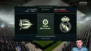 На Разы.Ла Лига  8-тур 2017/2018 Алавес vs Реал Мадрид ( #RealMadrid #LaLiga #Fifa19 )
