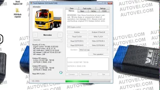 AutoVEI Truck Explorer - MR PLD Beyni Flash ve EEPROM İşlemleri