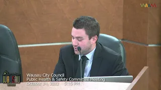 Wausau Public Health & Safety Committee - 10/24/22