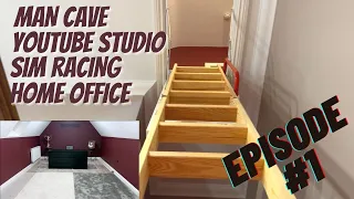 Man Cave Sim Room Home Office loft Project - Episode #1