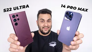 The Real KING Phone? - iPhone 14 Pro Max vs Samsung S22 Ultra