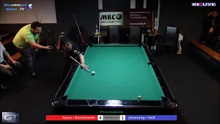 Efren Reyes - Francisco Bustamante vs Tobias Hoiß - Nils Johanning Double Match race to 5