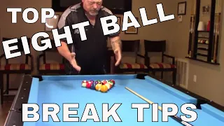 Eight Ball Break Tips