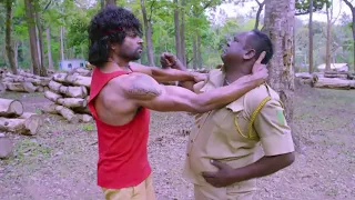 South Indian Hindu Dubbed Action Movie | Rugged Fight Scene 1| Vinnod Prabhakar, Chaitra Reddy