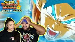 THIS ANIMATION IS INSANE! Dragon Ball Heroes Episode 13 REACTION!!!