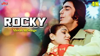 Rocky 4K (1981) Movie All Songs | Sanjay Dutt, Reena Roy | Lata Mangeshkar, Kishore Kumar