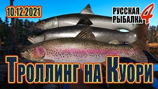 Форель на Куори 10.12.2021❗ РР4❗ Русская рыбалка 4❗ Спиннинг❗ Фарм рр4❗ Куори❗ РЫБОКИТ❗ 俄羅斯漁夫 4 #73