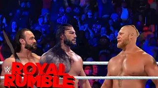 WWE - Dec 17, 2021 - Roman Reigns & Drew McIntyre Vs Brock Lesnar - Wwe Royal Rumble 2022