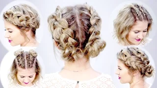 5 DOUBLE DUTCH BRAIDED HAIRSTYLES FOR SHORT HAIR | Milabu