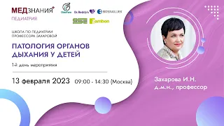 Патология органов дыхания у детей: день I