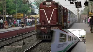 [HD] India's Frontier Railway INTERNATIONAL TRAIN : DHAKA Bangladesh - KOLKATA India MAITREE EXPRESS