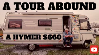 A Tour Around A Classic Hymer s660 Motorhome (1993)