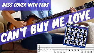 CAN'T BUY ME LOVE - The Beatles | BASS COVER WITH TABS | Höfner 500/1 CT |
