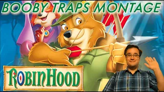 Disney's ROBIN HOOD Booby Traps Montage (Music Video) 🦊 🐻 🐍 🦁