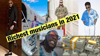 Top 10 Richest Musicians In Nigeria In 2021 & Their Net worth