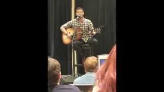 Jensen Ackles singing at TorCon2014