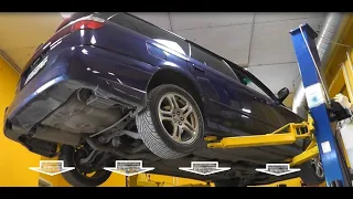 Первое ТО и история обслуживания Subaru Legacy Twin turbo