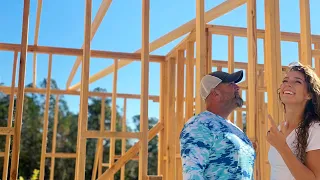 Building Our Own Home Ep.8 | Beginning Our Roofing System & Installing Ceiling Joist