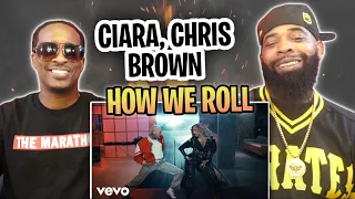 AMERICAN RAPPER REACTS TO -Ciara, Chris Brown - How We Roll (Official Music Video)