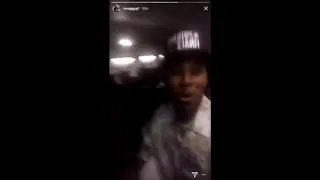 Nick Young and Javale McGee partying and singing on the plane!