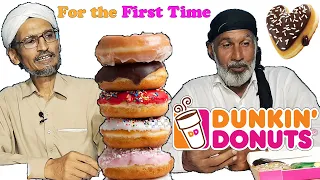 Tribal People Try Dunkin Donuts for the First Time