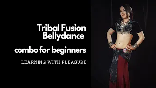 Tribal Fusion Combo for Beginners - Sidewinder & Layering | Трайбл фьюжн связка для начинающих