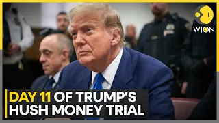 Trump Hush Money Trial: Trump paid $9000 fine over gaga order violation | WION