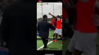 Hommage au PETIT frère de SERGE AURIER !🙏🏽 les ivoiriens gagne la can Toulouse. ❤️