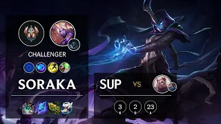 Soraka Support vs Rakan - EUW Challenger Patch 11.19