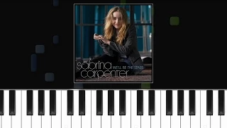 Sabrina Carpenter - "We'll Be The Stars" Piano Tutorial - Chords - How To Play - Cover