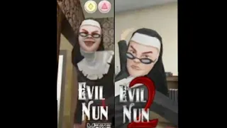 Evil Nun Maze Teaser vs Evil Nun 2 Teaser
