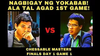 UNANG SALPUKAN MAINIT NA! Chessable Masters So VS Le Finals Day 1 Game 1