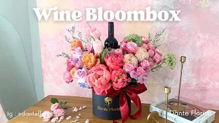 Wine Bloombox | Florist Vlog | Passion and Love