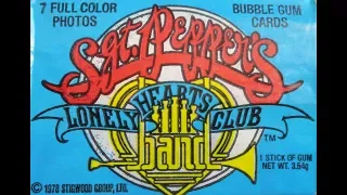 What's Inside - Sgt. Pepper's Lonely Hearts Club Band Trading Cards (1978, Donruss / Stigwood Group)