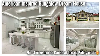 American inspired Bungalow Dream House Ng isa nating subscribers / Ang Ganda Ng bahay na ito