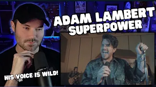 Metal Vocalist First Time Reaction - Adam Lambert - Superpower ( LIVE )