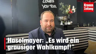 Haselmayer: „Es wird ein grausiger Wahlkampf!” | krone.tv CLUB 3