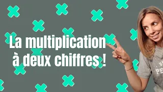 Poser une multiplication à 2 chiffres !