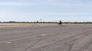 Helicopter Auto Rotation, Run On Landing, or Ice Skating?