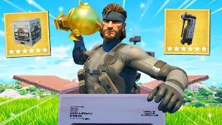 The *SOLID SNAKE* CHALLENGE in Fortnite