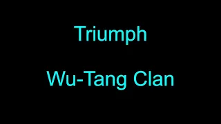 [HD] Wu-Tang Clan- Triumph (lyrics)