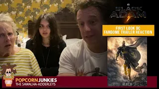 BLACK ADAM (First Look DC FANDOME Trailer) The POPCORN JUNKIES Reaction