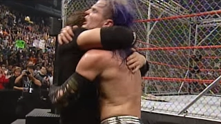 Edge & Christian vs. The Hardy Boyz - WWE Tag Team Championship Steel Cage Match: Unforgiven 2000