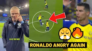 Cristiano Ronaldo angry reaction, Haaland 5 goals in 30 touches and Giroud bicycle kick