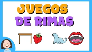 Juegos de rimas | Conciencia fonológica.