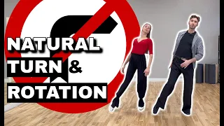 How to Dance Natural Turn & Rotation | Ballroom Lesson