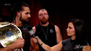 Dean Ambrose And Seth Rollins Backstage