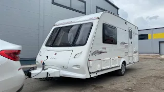 Английский караван, кемпер, прицеп-дом Elddis Queensferry 482 2007 года выпуска